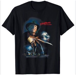 A nightmare on elm st graphic tee. 🏘🔪